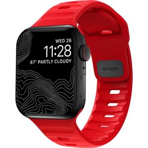 Nomad Sport Band Limited Edition Apple Watch Ultra 42mm / 44mm / 45mm / 49mm Night Watch Red