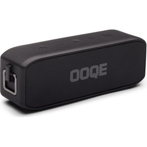 OOQE PRO S9 - Bluetooth Speaker - Draadloos - Ingebouwde Basradiator - Zuivere Bas - 20 uur Batterijduur - Microfoon - Handsfree Bellen - Stootbestendig - Waterbestendig - Geschikt Voor Binnen en Buitengebruik – Zwart