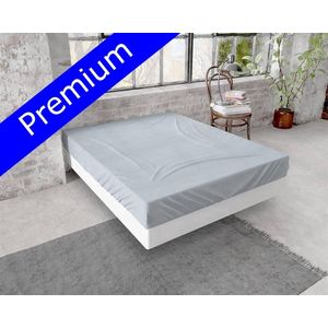 Premium Warme Flanel Hoeslaken Tweepersoons Grijs | 140x200/210 | Extra Zacht En Hoogwaardig | Slimme Pasvorm | Bescherming Tegen De Kou | Donsachtige Laagje