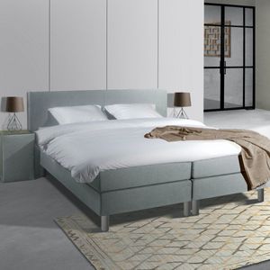 Anno 1588 Comforta Boxspringset - Pocketvering - Grijs - 90x200 - Inclusief dekbed + kussen