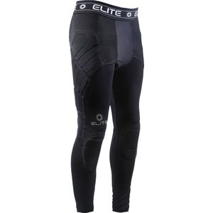 Elite Sport Body Shield Padded Compression Keeperbroek Kinderen - Zwart | Maat: 18