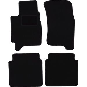 Zwarte veloursmatten voor: Subaru Legacy II stationwagen, sedan (1993-1998)