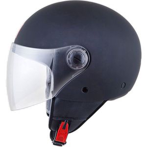 MT Street jet helm mat zwart L motor & scooter