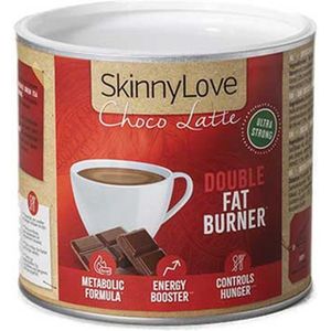 Skinnylove - Choco Latte Koffie - Double Fat Burner - Warme Chocolade - Buikvetverbrander - Groen Koffie Extract