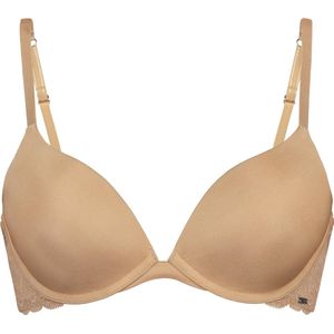 Hunkemöller Push-up BH Angie plunge fit - beige - Maat A80
