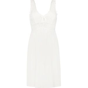 Hunkemöller Korte slipdress Negligé Nora Lace - wit - Maat M