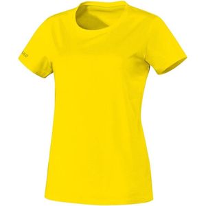 Jako - T-Shirt Team Women - Shirt Geel - 38 - citroen