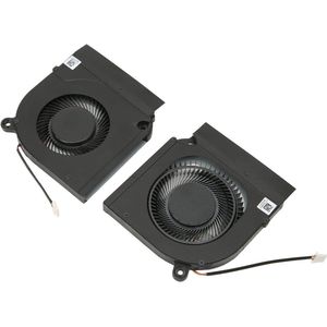 Laptop Cpu Koelventilator Vervanging 4 Pin Gpu Koelventilator Voor AN517 41 AN517 52 AN515 55 PH315 53 AN515 56 Dc 5V 0.5A (CPU-koelventilator en GPU-koelventilator)