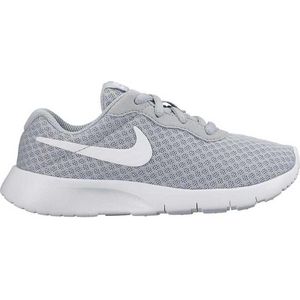 NIKE Tanjun PS Sneakers - Wolf Grey / White - Kinderen - EU 28