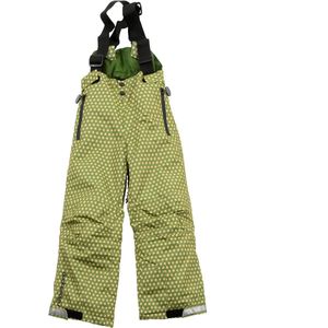 Ducksday skibroek met bretellen voor kinderen unisex Funky Green