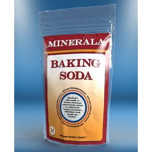 Baking Soda 12-pack (12 x 500 gram) - Minerala - hersluitbare verpakkingen - Baksoda - Poeder schoonmaken - Schoonmaaksoda - Voordeelverpakking - Natriumbicarbonaat - Bicarbonaat - Bicarbonate - Zuiveringszout - Bakpoeder - Baking Powder