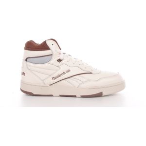 Reebok hoge sneaker Dunk Mid in beige en bruin leder