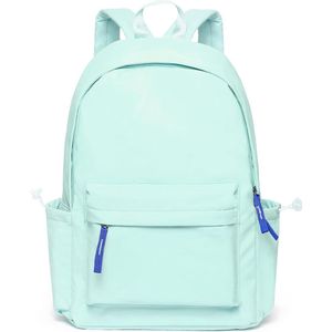 Schoolrugzak voor dames, rugzak voor dames, 15 inch laptop, rugzak, schoolrugzak, meisjes, tieners, met laptopvak, waterdichte schooltas, dagrugzak, elegant, voor school, universiteit, reizen