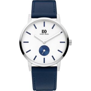 Danish Design IQ22Q1219 horloge heren - blauw - edelstaal