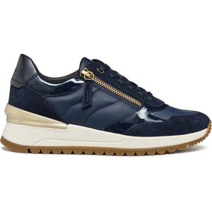 GEOX D DESYA Dames Veterschoenen - NAVY - Maat 40