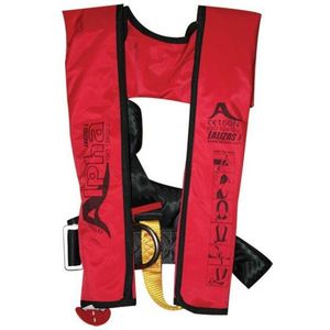 Lalizas Alpha Manual 170n Geen Harnas Reddingsvest Rood