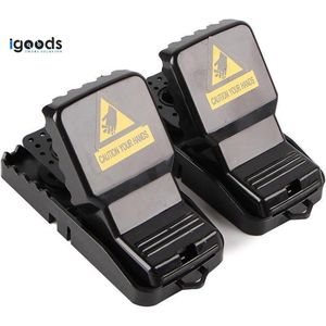 IGOODS Muizenvallen - Muizenval - Muizenklem  - Mouse trap - Voor binnen en buiten - Ongediertebestrijding - 2 STUKS