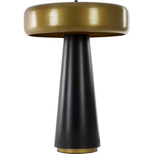 Light & Living Tafellamp Nagai - Brons/Zwart - Ø40cm - Modern