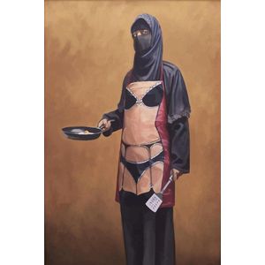 BANKSY How Do You Like Your Eggs? Canvas Print
