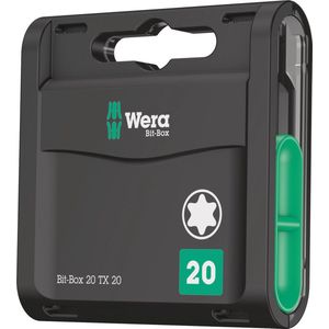 Wera 05057770001 Bit-Box 20 TX 20-delige Bitset - Torx - T20