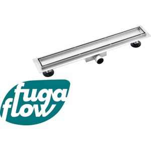 FugaFlow Eccelente Anta douchegoot badkamer 120cm met tegelrooster met vloerflens RVS