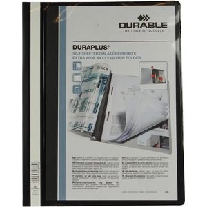 Durable DURAPLUS® snelhechter - A4 formaat - Zwart - per stuk