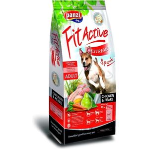 Fit Active Extreme sport – Hondenvoer voor actieve (werk) honden– Kip– 15kg