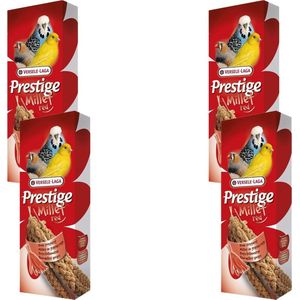 Versele-Laga Prestige Millet Trosgierst - Vogelsnack - 4 x 100 g Rood