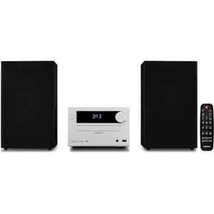 Stereo Set met cd Speler en Radio - Met Afstandsbediening - DAB+ - Bleutooth - Dubbele Speakers