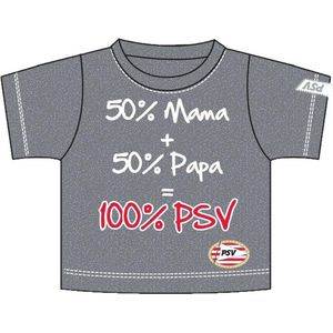 PSV T-shirt - Baby - 100% PSV - Maat 98-104 - Grijs