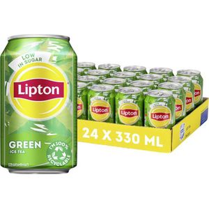 Lipton Ice Tea Green 24x33cl - IJskoude groene thee