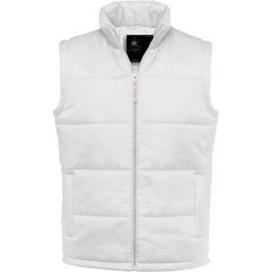 Heren bodywarmer M Wit