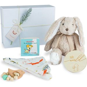 Baby geschenkset Jongen - Kraamcadeau jongen - Baby Cadeau - Geboorte Cadeau - Babyshower geschenkset - Cadeau jongen 2 jaar