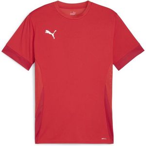 PUMA teamGOAL Matchday Jersey jr Unisex Sportshirt - PUMA Rood-PUMA Wit-Fast Rood - Maat 140