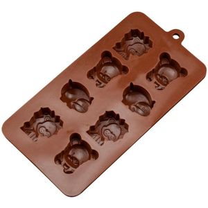 Kitchen Princess - Siliconen Chocoladevorm Dieren - Fondant Bonbonvorm