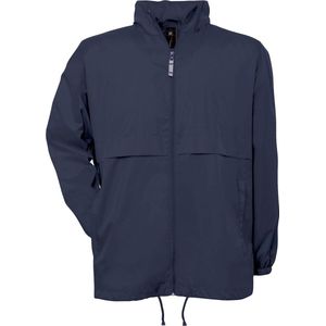 Windjas 'Air Men Windbreaker' B&C Collectie maat XXL Donkerblauw/Navy