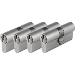Ivana Urban Cilinderslot - Profielcilinder - SKG** - 60mm - 4 Stuks - Gelijksluitend