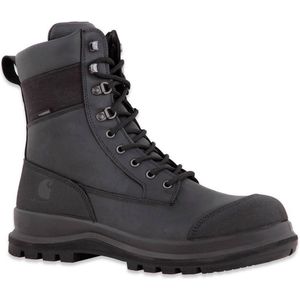 Carhartt F702905 Men’s Detroit Rugged Flex® Waterproof Insulated S3 High Safety Work Boot - Black-Black-43