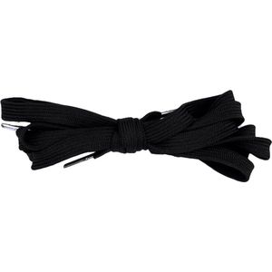 Feterz platte sneakerveters | metalen nestel | kleur wit | 100cm | 2 paar