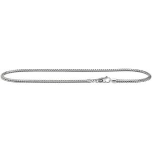 SILK Jewellery - Zilveren Collier / Ketting - Zipp - 377.50 - Maat 50