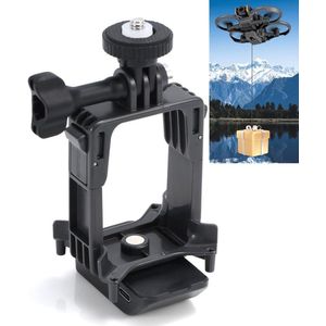 Airdrop Systeem met Actiecamera Uitbreidingsadapter voor DJI Avata 2 Geomagnetische Werper Transport Levering Payload Release Dropping Apparaat Camera Mount