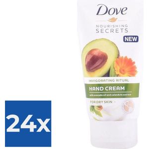 Dove Avocado Nourishing Secrets Handcrème - 75ml - Voordeelverpakking 24 stuks