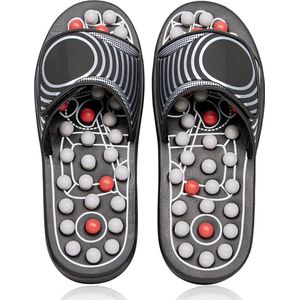 Voetmassage Pantoffels - Pantoffels voor Voetmassage - Voetmassage Slippers Schoenen - Acupressuur Sandalen - Reflexologie Massager Relief plantaire fasciitis/Artritis - Cadeau voor mama papa - Maat 38/39