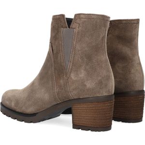 Gabor 804 Enkellaarsjes - Enkelboots met rits - Dames - Taupe - Maat 43