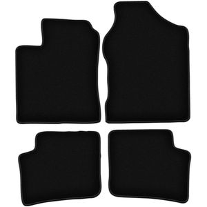 BASIC zwarte veloursmatten voor: Daihatsu Trevis hatchback (2006-2009)