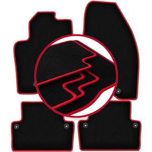 CARLUX-RED automatten voor: Volvo V70 II stationwagen (2000-2007)