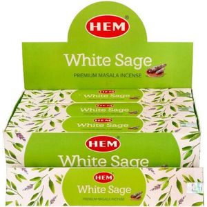 Hem White Sage wierook 15gr pak