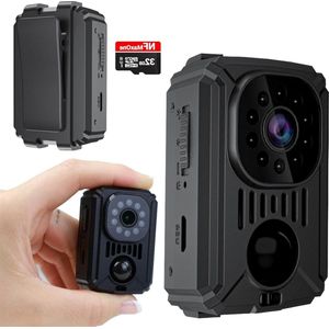 Verborgen HD Spion Camera Nachtzicht Bewegingsdetectie 11 Uur Batterijduur - Auto Bewakingscamera - Spy Cam Spy Camera