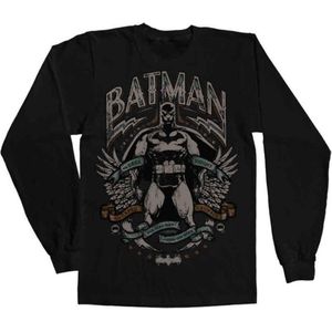 DC Comics Batman Longsleeve shirt -2XL- Dark Knight Crusader Zwart