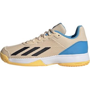 adidas Performance Courtflash Tennis Schoenen - Kinderen - Roze- 37 1/3